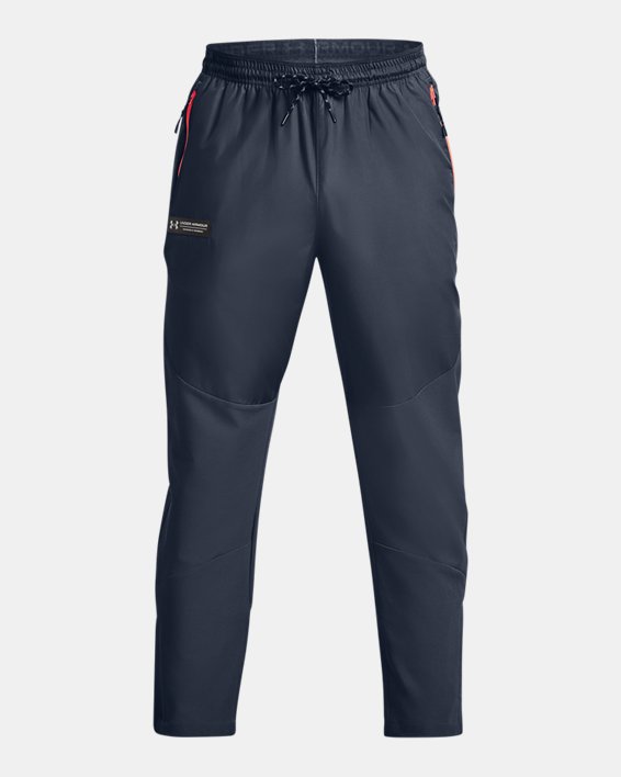Men's UA RUSH™ Woven Pants, Gray, pdpMainDesktop image number 8